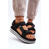Kesi Women's platform sandals Lee Cooper Black | shoptok.hr