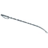 SuperLove Stainless Steel Beaded & Curved Urethral Dilator with Hole Cene