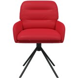  Okretne blagovaonske stolice 4 pcs Umjetna koža Crvena | Eponuda.com