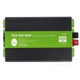 DC-AC GEMBIRD TAKOČI Vlagatelj 12 V 2000 W čisti sinusoidni val, (20681469)