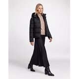 Guess Puhovke NEW DAISY CROP LOGO PUFFER Črna | Shoptok.si