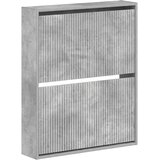  Ormar za cipele na zidu ARNHEM 71 x 17 x 86 cm Betonska siva | shoptok.hr