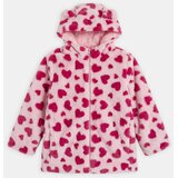 Sinsay Teddy jakna s motivom srca i kapuljačom s ušima | shoptok.hr