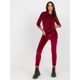 RELEVANCE Set-RV-KMPL-8286.40-burgundy | ePonuda.com