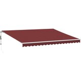 Tenda na automatsko uvlačenje bordo 450 x 350 cm | shoptok.hr