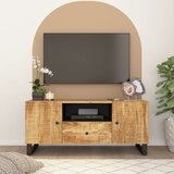 TV ormarić 105 x 33,5 x 46 drvo manga i konstruirano drvo | Eponuda.com