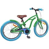 vidaXL Otroško Kolo 22 Palcev za otroke od 7 do 12 let Zelena - - Zelena - 14.33 - 146,5 x 54 x 86 cm - 2025- | Shoptok.si