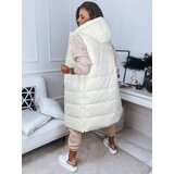 DStreet Kamizelka damska BRONS ecru | shoptok.hr