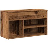  Lavica za čevlje iz starega lesa 80x30x45 cm | Shoptok.si