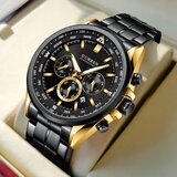 Curren naviforce muški sat 8399, crni Cene
