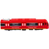 Metro vlak Mesto Express Odprta vrata Luči Zvoki Rdeča | Shoptok.si