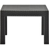  Vrtni stol antracit 58 x 58 x 41 cm PP ratan | Eponuda.com
