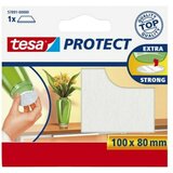 Tesa Podložna pločica od filca Protect (Bijela, D x Š: 100 x 80 mm) | shoptok.hr