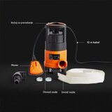 Vonhaus 400 W crpka za odvodnju vode s crijevom duljine 8 m | shoptok.hr