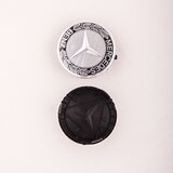  ČEP ZA AL. FELUGU ASY MERCEDES PLAVI RUB 75/70MM | Eponuda.ba