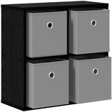  Kreveta s ladicama Crni hrast 49 5 x 22 x 47 cm | shoptok.hr