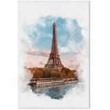  Slika - Paris View (1 Part) Vertical 80x120 Premium Print | shoptok.hr