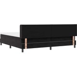  Krevet s opruga kutije s uzglavljem Crna 200 x 200 cm Baršun | shoptok.hr