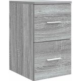 vidaXL Kopalniška omarica vmes Siva Sonoma 30 x 44,5 x 50 cm, (5000246040) | Shoptok.si