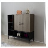Hanah home Komoda Platin Black Walnut