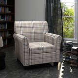 SOFA fotelja od tkanine s jastukom krem | shoptok.hr