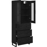  Highboard 2 kom. Crni hrast 69,5 x 34 x 180 cm | shoptok.hr
