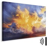  Slika - Beautiful Sunset - Clouds in Warm Shades 120x80 | shoptok.hr