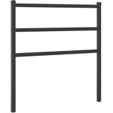  Metalno zamjensko uzglavlje crno 90 cm | shoptok.hr