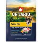 Ontario Senior Mini - bela riba in rjavi riž 2,25 kg | Shoptok.si