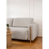 ELTAP Sivo-bež sklopiva/s prostorom za odlaganje sofa od bouclé tkanine 244 cm Arcadova – | shoptok.hr