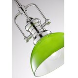 Jupiter 2071 - Luster na štapu PLATINO 1xE27/15W/230V zelena/sjajni hrom | Eponuda.com