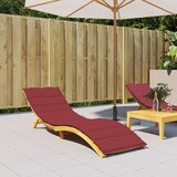  Jastuk za ležaljku boja vina 200 x 50 x 3 cm od tkanine Oxford | shoptok.hr