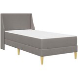  Okvir kreveta s madracem Sivo-smeđa 80x 200 cm Poliester | shoptok.hr