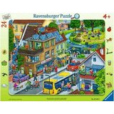 Ravensburger Puzzle - Sestavljanka z okvirjem - Naše zeleno mesto, 24 delov | Shoptok.si