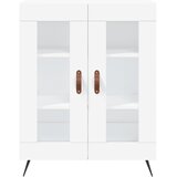  Visoka komoda bijela 69,5x34x180 cm konstruirano drvo | shoptok.hr