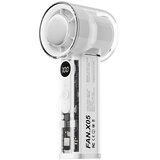 INF Prenosni ledeno hlajen ročni ventilator z 3000mAh in AI nadzorom White, (5000310115) | Shoptok.si
