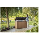 Keter Rjava plastična vrtna škatla za shranjevanje Darwin – | Shoptok.si