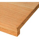 vidaXL podloge za stopnice 4 kosi rjave 110x30x2 cm trdna hrastovina | Shoptok.si