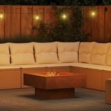  Kamin Smeđa 80 x 80 x 40 cm Čelik otporan na vremenske uvjete | Eponuda.com