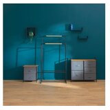 Five Zidne police 3 kom FIXY 22x10x7, 32x10x8,5, 42x10x10cm mdf, crne | Eponuda.ba