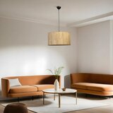 Opviq bambu 010 abajurlu tekli Sarkıt avize oakblack chandelier Cene