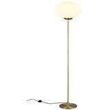  Medeninasta stoječa svetilka s steklenim senčilom (višina 150 cm) Fomento – | Shoptok.si