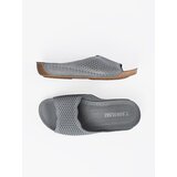 T.SOKOLSKI Leather gray flip flops | shoptok.hr