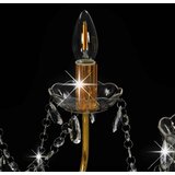  Luster s perlama zlatni 12 žarulja E14 | shoptok.hr