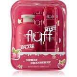 Fluff Christmas Glow Merry Cranberry božični darilni set Cene