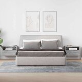 vidaXL Stenska nočna omarica 2 kosa siva sonoma 45x26x28,5 cm | Shoptok.si