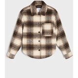 Sinsay Karirana košulja-jakna sa zatvaranjem na drukere | shoptok.hr