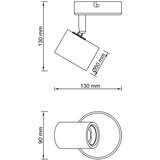 Brilliant zidno spot svetlo kerry 1xE27/40W/230V bambus | Eponuda.com