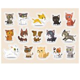 Puzzle 250 KOM KIDS 8 CATS INTERDRUK | shoptok.hr
