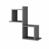 Hanah home Zidna polica Capri 2 Anthracite | Eponuda.com
